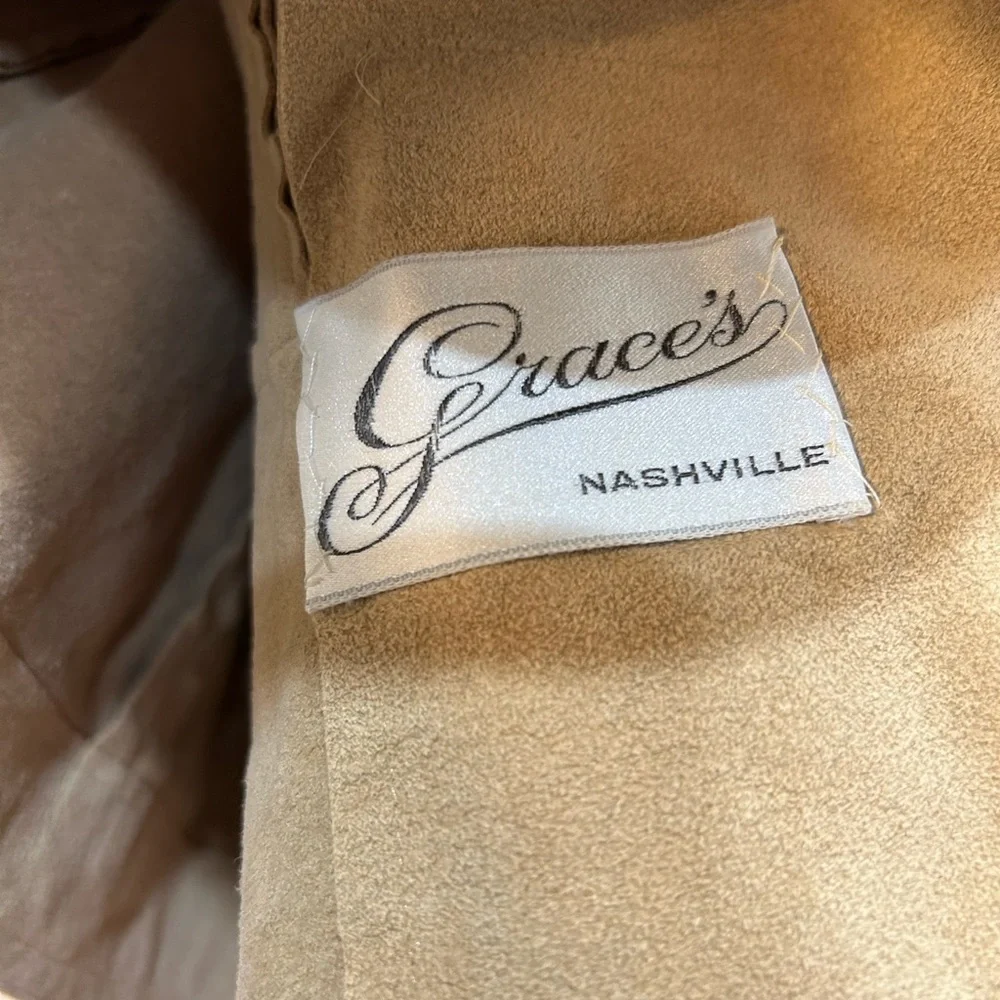 Source Unknown vtg suede
